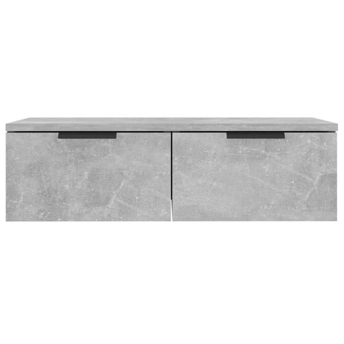 Dulapuri perete, 2 buc., gri beton, 68x30x20 cm, lemn prelucrat - WALTI WALTI