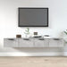 Dulapuri perete, 2 buc., gri beton, 68x30x20 cm, lemn prelucrat - WALTI WALTI