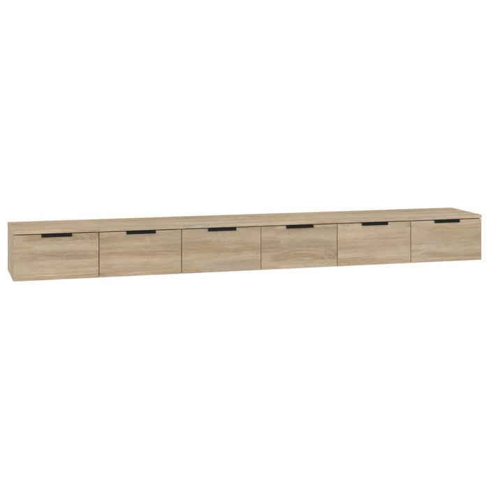 Dulapuri perete, 2 buc., sonoma, 102x30x20 cm, lemn prelucrat - WALTI WALTI