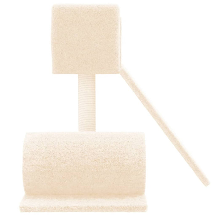 Ansamblu de pisici cu stâlp din funie de sisal, crem, 59 cm - WALTI WALTI