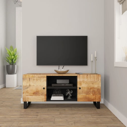 Comodă TV, 105x33x46 cm, lemn masiv de mango - WALTI WALTI