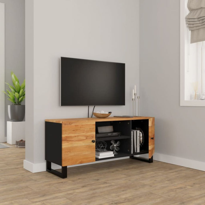 Comodă TV, 105x33x46 cm, lemn masiv de acacia - WALTI WALTI