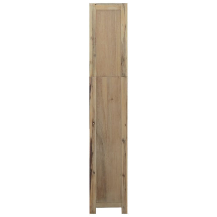 Bibliotecă cu 6 rafturi, 80x30x170 cm, lemn masiv de acacia - WALTI WALTI