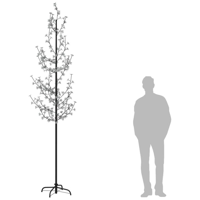 Copac cu flori de cireș cu LED, 368 LED-uri alb calde, 300 cm - WALTI WALTI