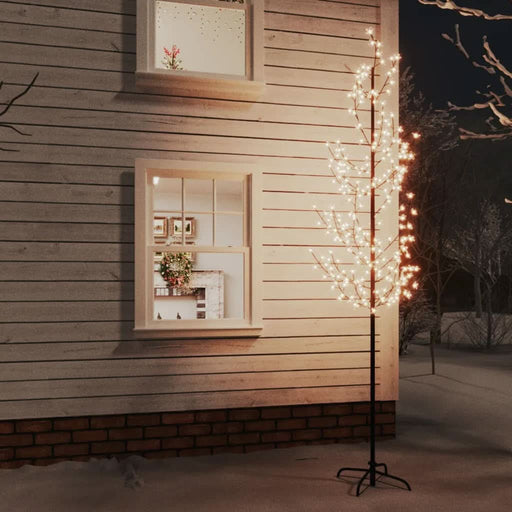 Copac cu flori de cireș cu LED, 368 LED-uri alb calde, 300 cm - WALTI WALTI