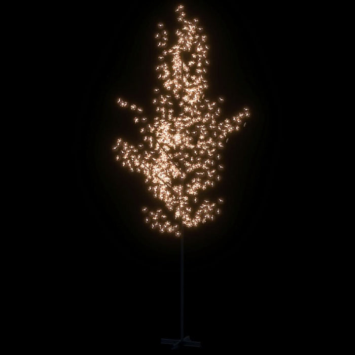 Copac cu flori de cireș cu LED, 672 LED-uri alb calde, 400 cm - WALTI WALTI