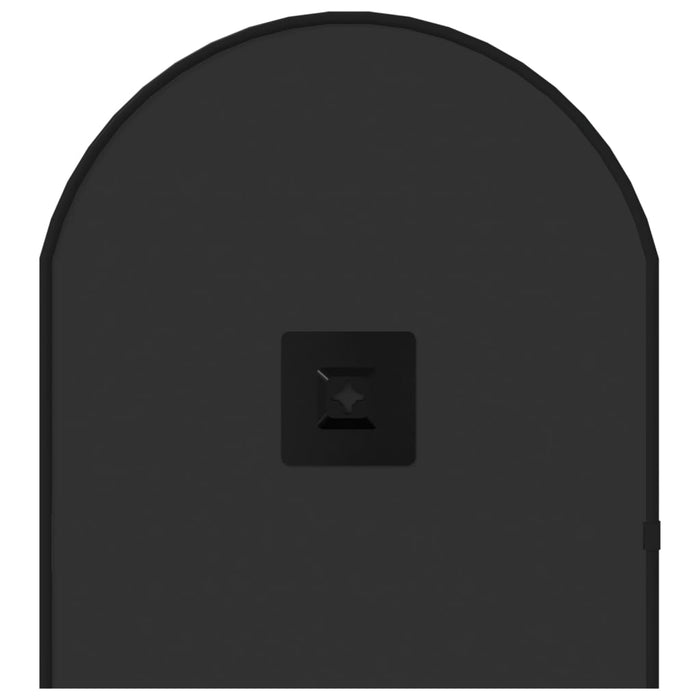 Oglindă de perete, negru, 70x30 cm, ovală - WALTI WALTI