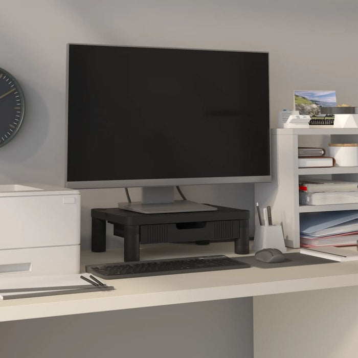 Suport pentru monitor, negru, 43x30,5x13 cm - WALTI WALTI