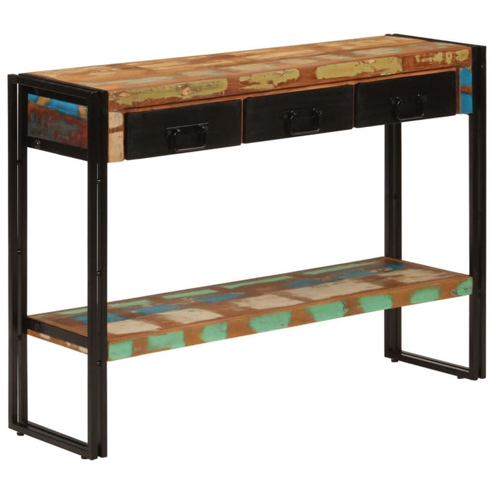 Masă consolă, 110x30x76 cm, lemn masiv reciclat - WALTI WALTI