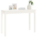 Masă consolă, alb, 110x40x75 cm, lemn masiv de pin - WALTI WALTI