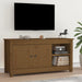 Comodă TV, maro miere, 103x36,5x52 cm, lemn masiv de pin - WALTI WALTI