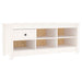 Dulap pentru pantofi, alb, 110x38x45,5 cm, lemn masiv pin - WALTI WALTI