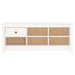Dulap pentru pantofi, alb, 110x38x45,5 cm, lemn masiv pin - WALTI WALTI