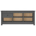 Dulap pentru pantofi, gri, 110x38x45,5 cm, lemn masiv pin - WALTI WALTI