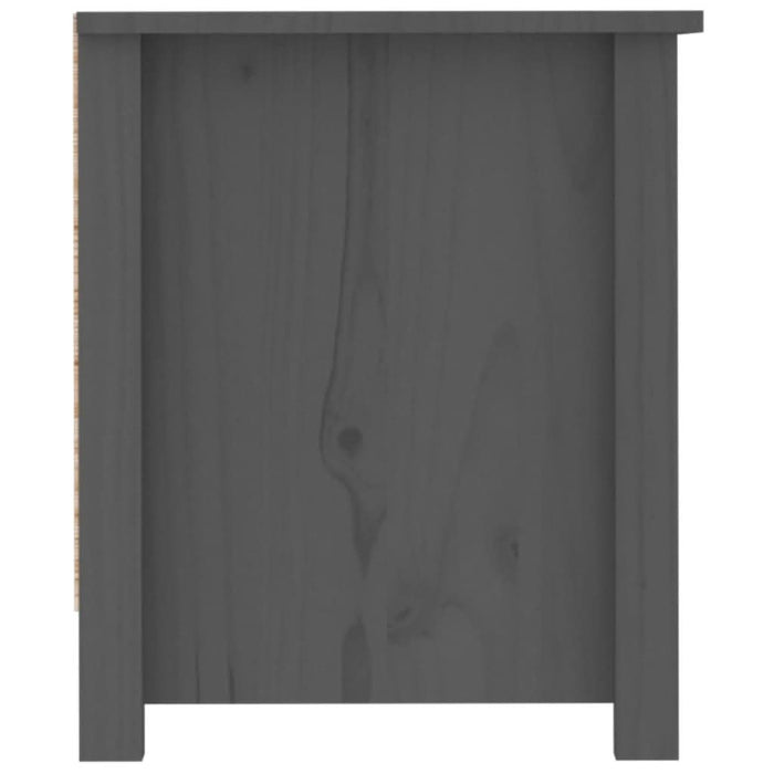 Dulap pentru pantofi, gri, 110x38x45,5 cm, lemn masiv pin - WALTI WALTI