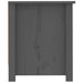 Dulap pentru pantofi, gri, 110x38x45,5 cm, lemn masiv pin - WALTI WALTI
