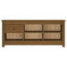 Dulap pentru pantofi, maro miere, 110x38x45,5 cm lemn masiv pin - WALTI WALTI