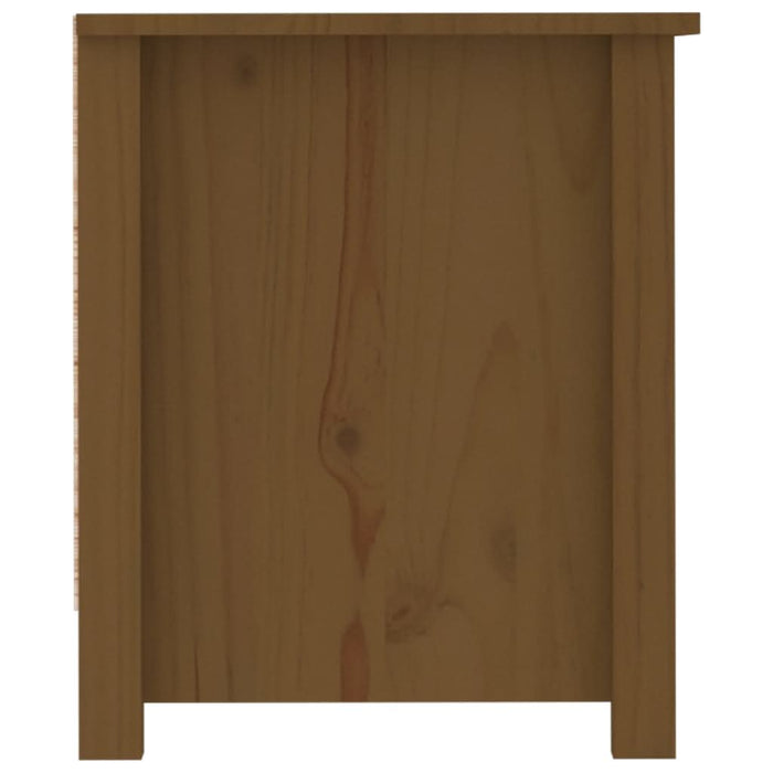 Dulap pentru pantofi, maro miere, 110x38x45,5 cm lemn masiv pin - WALTI WALTI