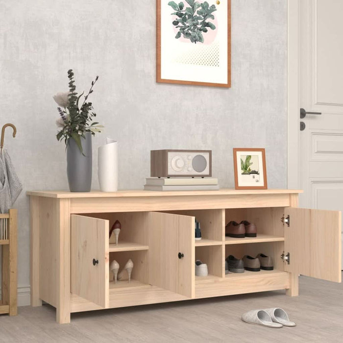 Dulap pentru pantofi, 110x38x45,5 cm, lemn masiv de pin - WALTI WALTI