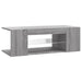 Comodă TV cu lumini LED, gri sonoma, 90x39x30 cm - WALTI WALTI