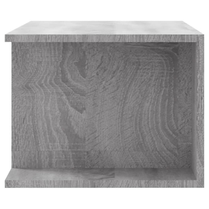 Comodă TV cu lumini LED, gri sonoma, 90x39x30 cm - WALTI WALTI