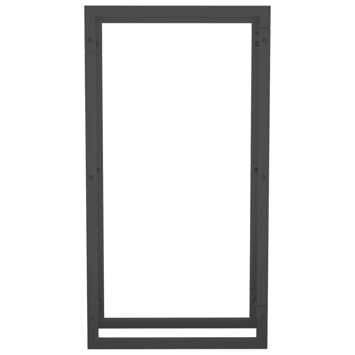 Suport pentru lemne de foc, negru mat, 50x28x94 cm oțel - WALTI WALTI