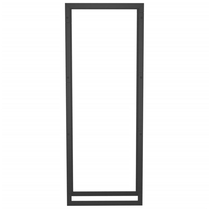Rastel pentru lemne de foc, negru mat, 50x28x132 cm, oțel - WALTI WALTI