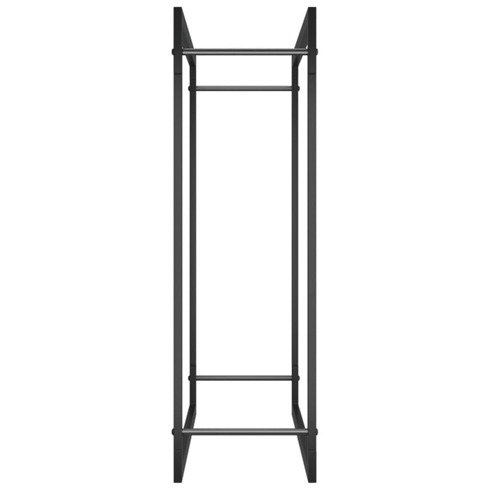 Suport pentru lemne de foc, negru mat, 80x28x86 cm, oțel - WALTI WALTI