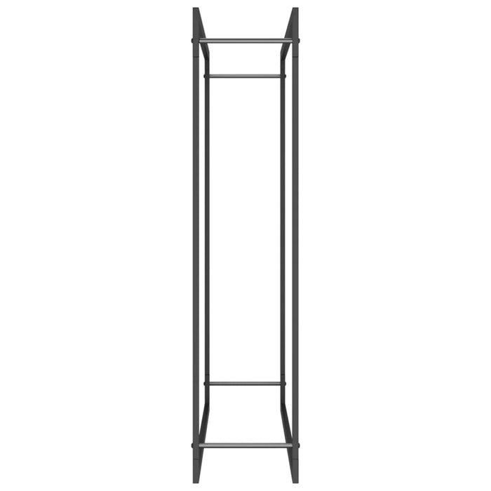 Suport pentru lemne de foc, negru mat, 110x28x116 cm, oțel - WALTI WALTI