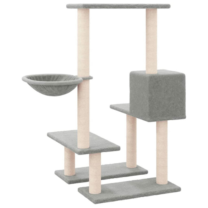 Ansamblu pisici, stâlpi din funie sisal, gri deschis, 94,5 cm - WALTI WALTI