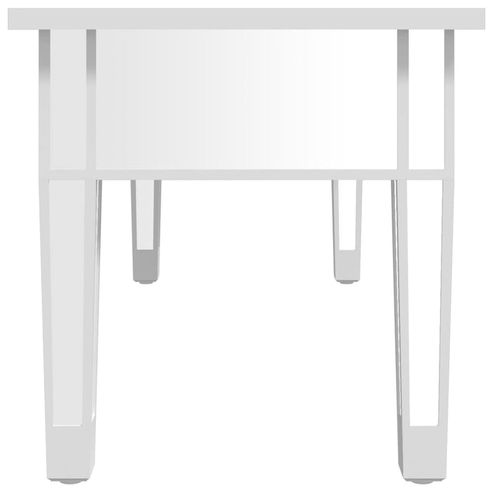 Măsuță de cafea cu oglindă 106x45x45 cm lemn compozit și sticlă - WALTI WALTI