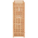 Suport de pantofi cu sertar, 70x27x81 cm, lemn masiv de nuc - WALTI WALTI