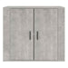 Servantă, gri beton, 80x33x70 cm, lemn prelucrat - WALTI WALTI