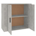 Servantă, gri beton, 80x33x70 cm, lemn prelucrat - WALTI WALTI