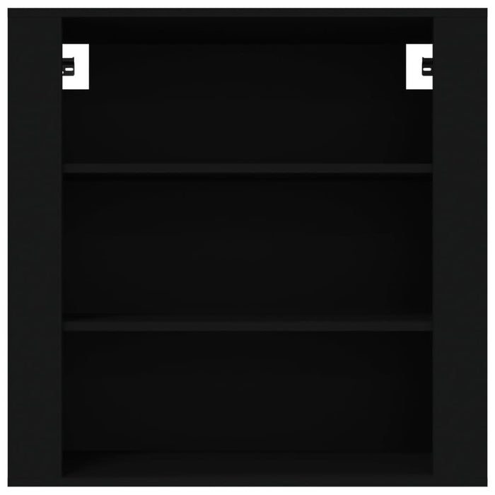 Dulap de perete, negru, 80x33x80 cm, lemn prelucrat - WALTI WALTI