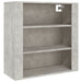 Dulap de perete, gri beton, 80x33x80 cm, lemn prelucrat - WALTI WALTI