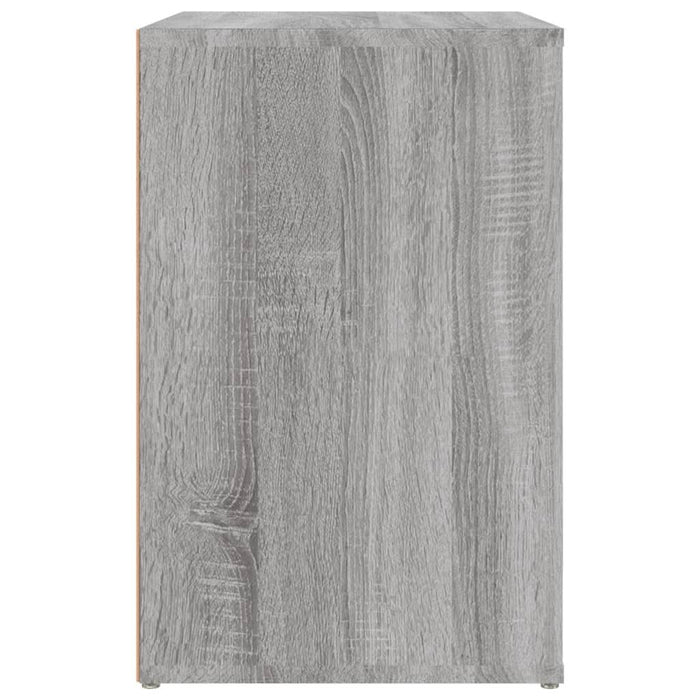 Pantofar, gri sonoma, 130x35x54 cm, lemn compozit - WALTI WALTI