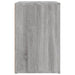 Pantofar, gri sonoma, 130x35x54 cm, lemn compozit - WALTI WALTI