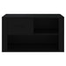 Pantofar, negru, 80x35x45 cm, lemn compozit - WALTI WALTI