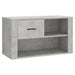 Pantofar, gri beton, 80x35x45 cm, lemn prelucrat - WALTI WALTI