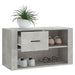 Pantofar, gri beton, 80x35x45 cm, lemn prelucrat - WALTI WALTI
