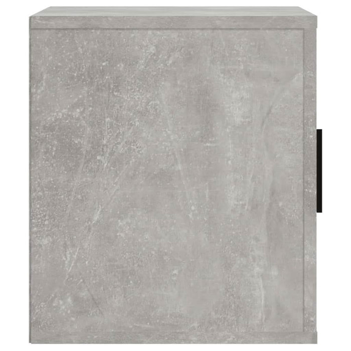Comodă TV, gri beton, 100x35x40 cm, lemn prelucrat - WALTI WALTI