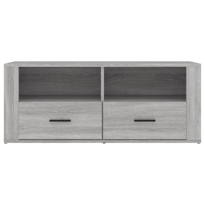 Comodă TV, gri sonoma, 100x35x40 cm, lemn prelucrat - WALTI WALTI