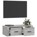 Dulap TV suspendat, gri sonoma, 80x36x25 cm, lemn prelucrat - WALTI WALTI