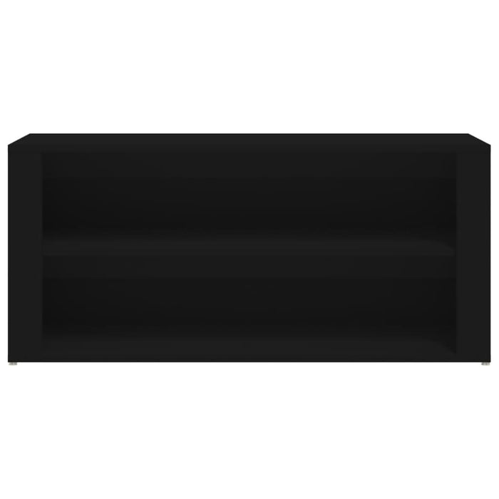 Suport pantofi, negru, 100x35x45 cm, lemn prelucrat - WALTI WALTI