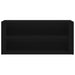 Suport pantofi, negru, 100x35x45 cm, lemn prelucrat - WALTI WALTI
