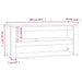 Suport pantofi, negru, 100x35x45 cm, lemn prelucrat - WALTI WALTI