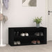 Suport pantofi, negru, 100x35x45 cm, lemn prelucrat - WALTI WALTI