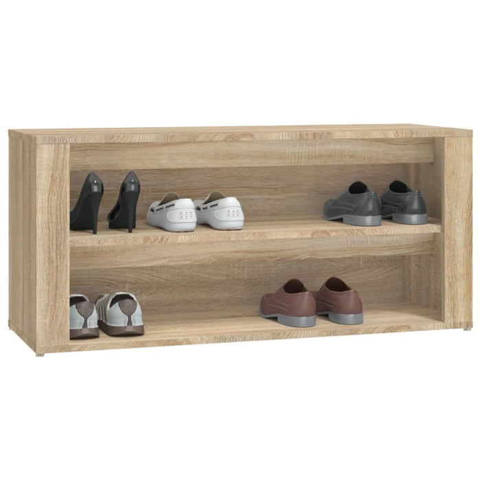 Suport pantofi, stejar sonoma, 100x35x45 cm, lemn prelucrat - WALTI WALTI