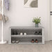 Pantofar, gri beton, 100x35x45 cm, lemn compozit - WALTI WALTI